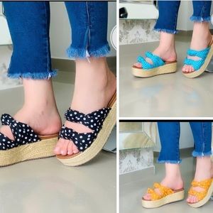 Platform Wedges Estilo Nuevo, New Fashion ❤️